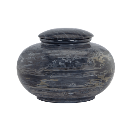 Black Majestic Radiance Cremation Urns